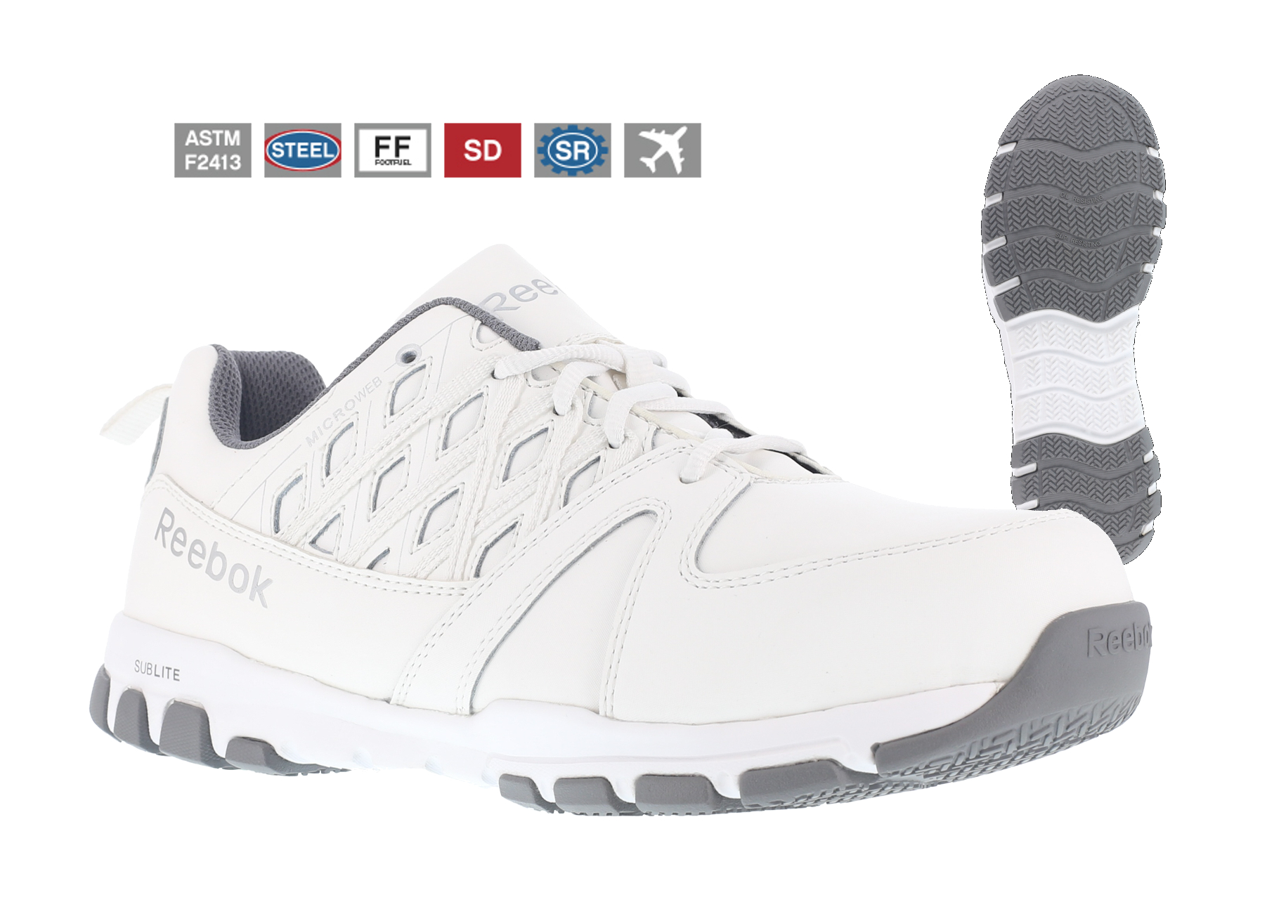 reebok sublite safety shoes